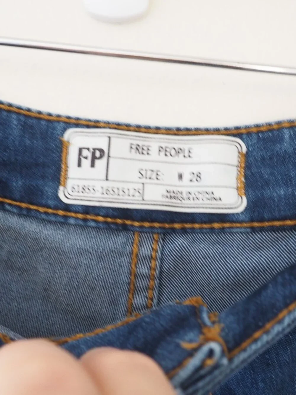 Free People Ultra Flare Bell Bottom Raw Hem Jeans sz W28
